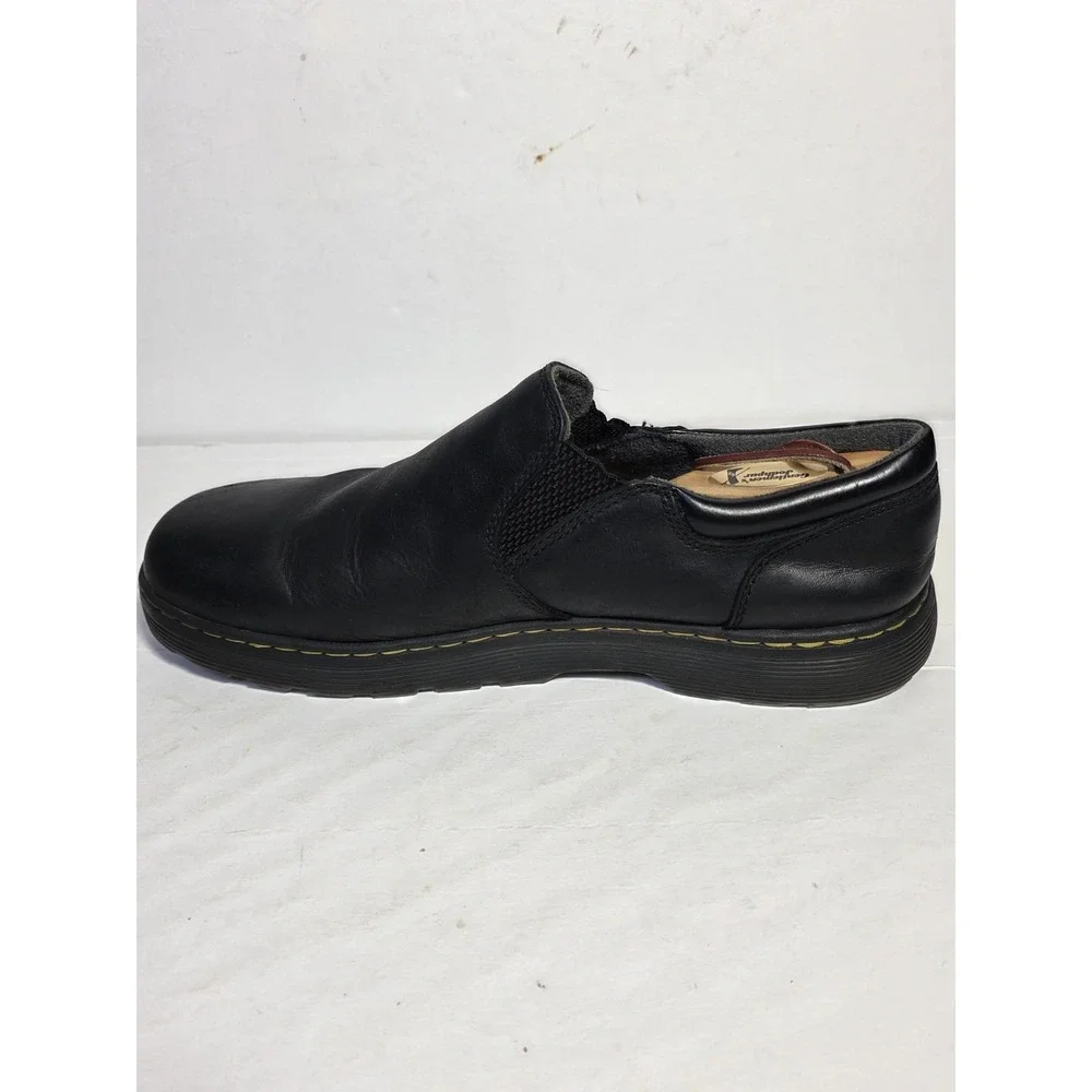 Dr. Martens Tipton‎ Slip On Shoes Black Leather Mens US 12 Made in Vietnam SB2